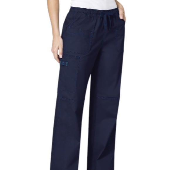 WonderWink Womens Wonderwork Women's Pull-on Cargo Scrub Pant 3X - Picture 6 of 8